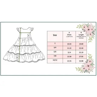 Girls Ella Pink Daisy Spring Summer Dress
