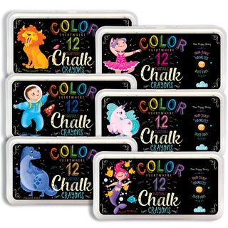 Color Everywhere Twistable Chalk Crayons Value Pack