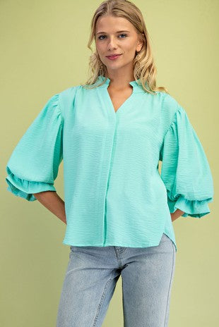 Makenzie’s Emerald Top
