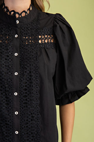 Charlotte’s Detailed Lace Top