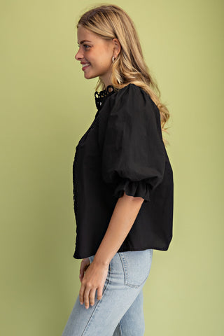Charlotte’s Detailed Lace Top