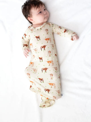 Knotted Gown Longhorns