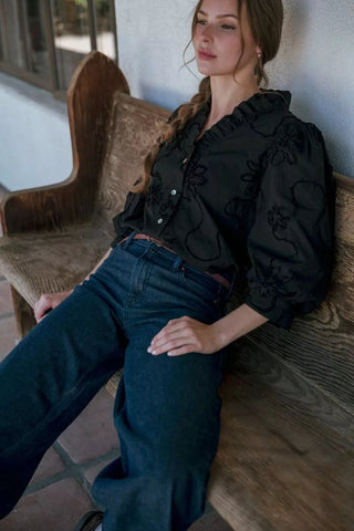 Alexa Favorite Floral Top - MULTIPLE COLORS!